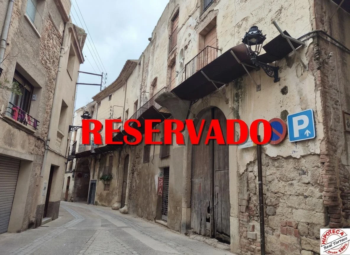 Edificio histórico en Alforja para rehabilitar