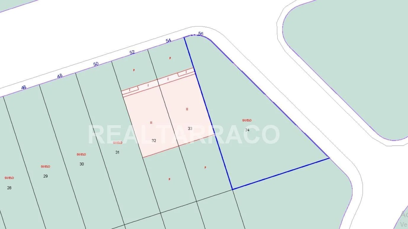 Parcela urbana de 239 m² en El Pla