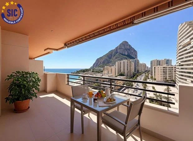 Apartamento en primera línea en Calpe, 1 dormitorio