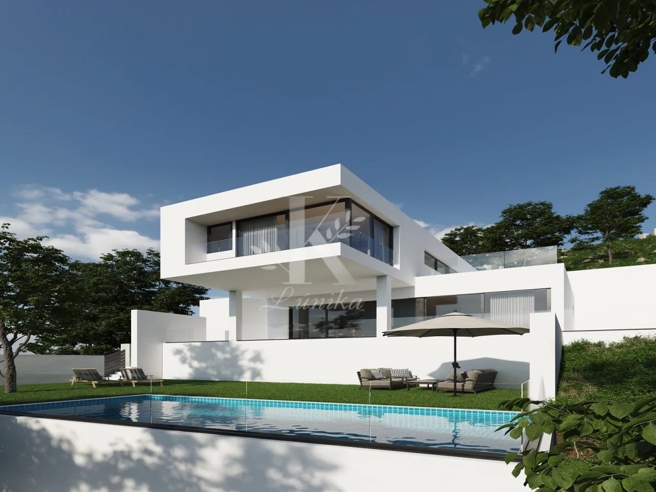 Solar urbano con proyecto de villa aprobado