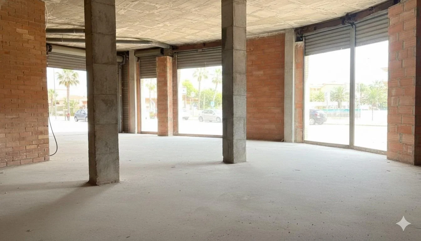 Local comercial esquinero en Reus, 180 m²