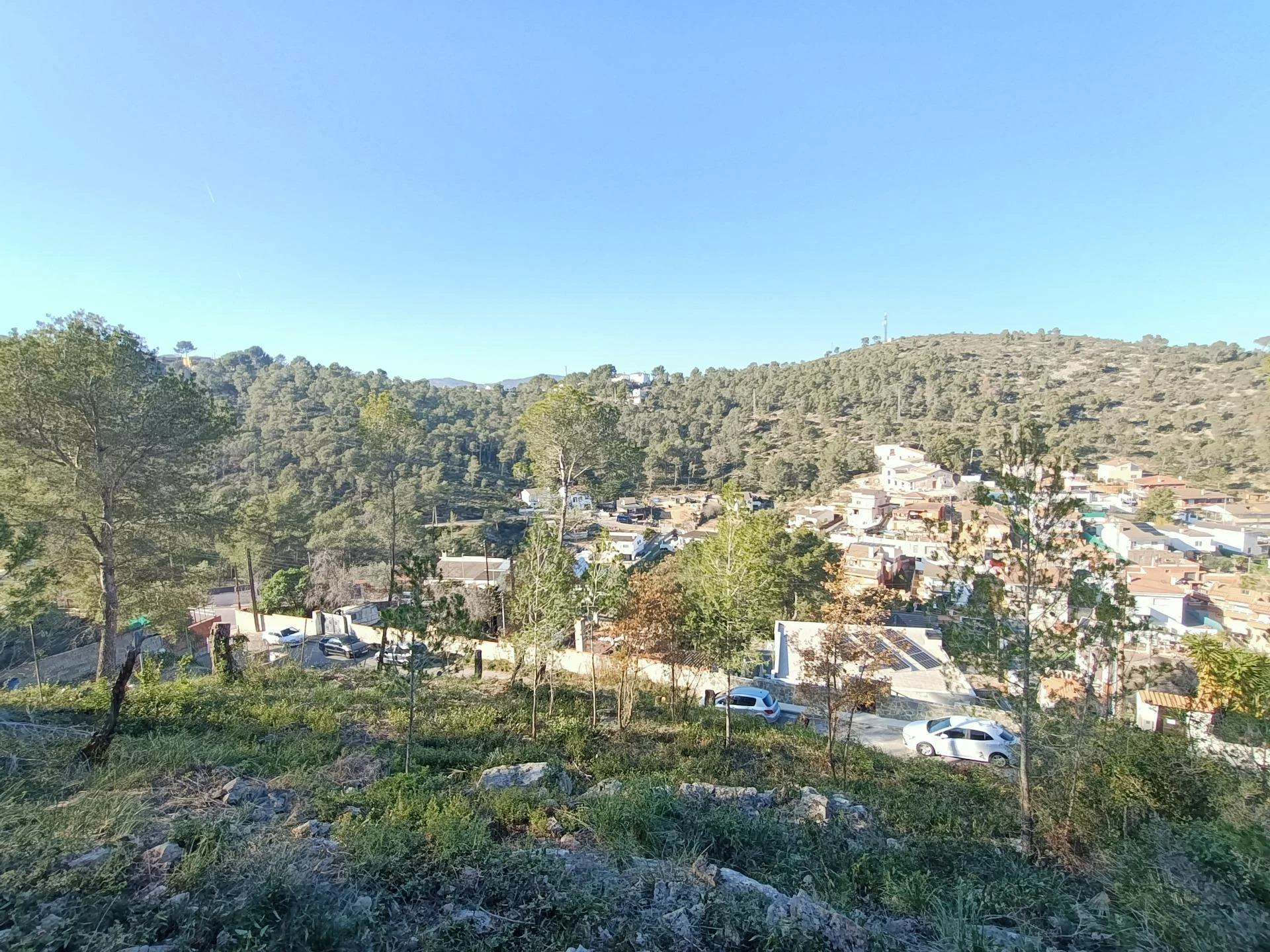 Parcela en Canyelles con 330 m² edificables