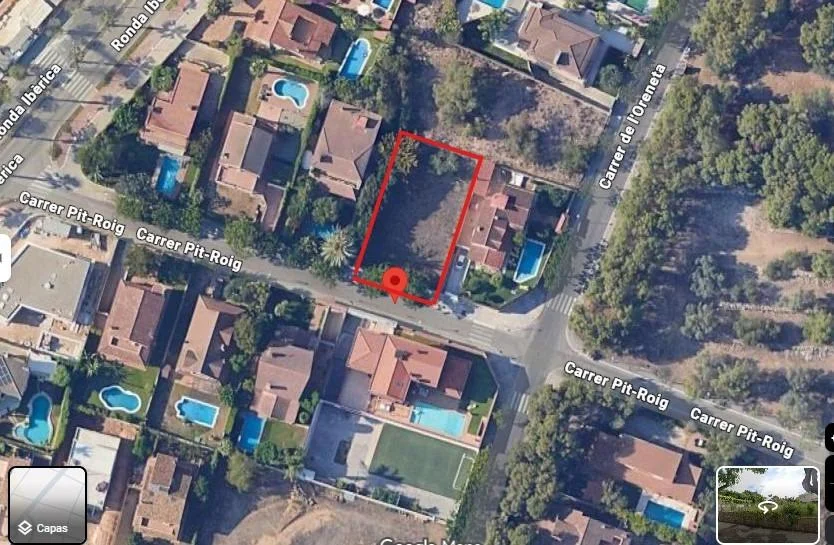 Urban Vilanova plot, 619 m²