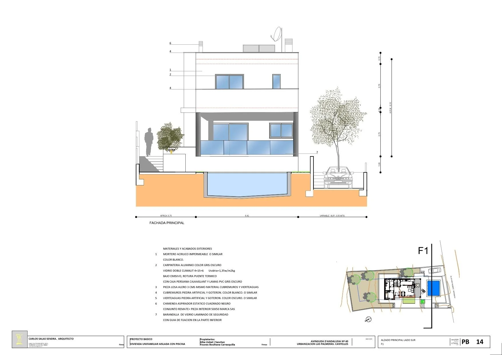 Solar en Canyelles con proyecto autorizado