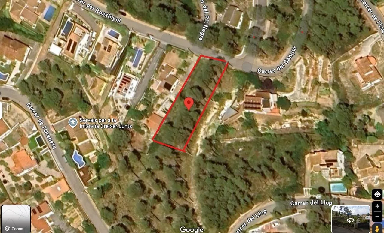 Parcela edificable en Mas Mestre, 1.392 m²