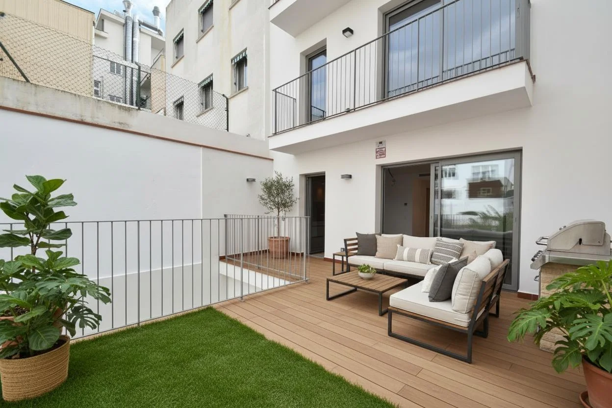 Piso nuevo en primera planta con terraza