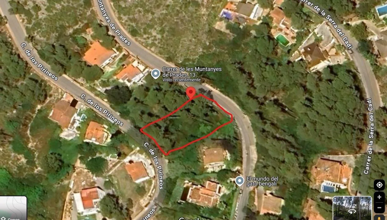Parcela residencial de 980 m² en Mas Mestre