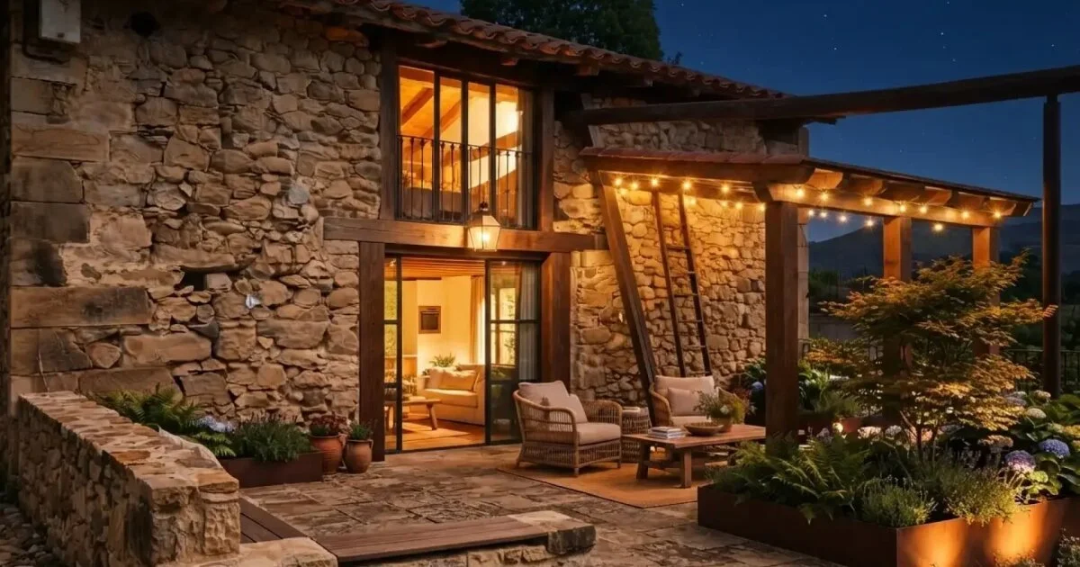 Stone house with 205m² urban plot