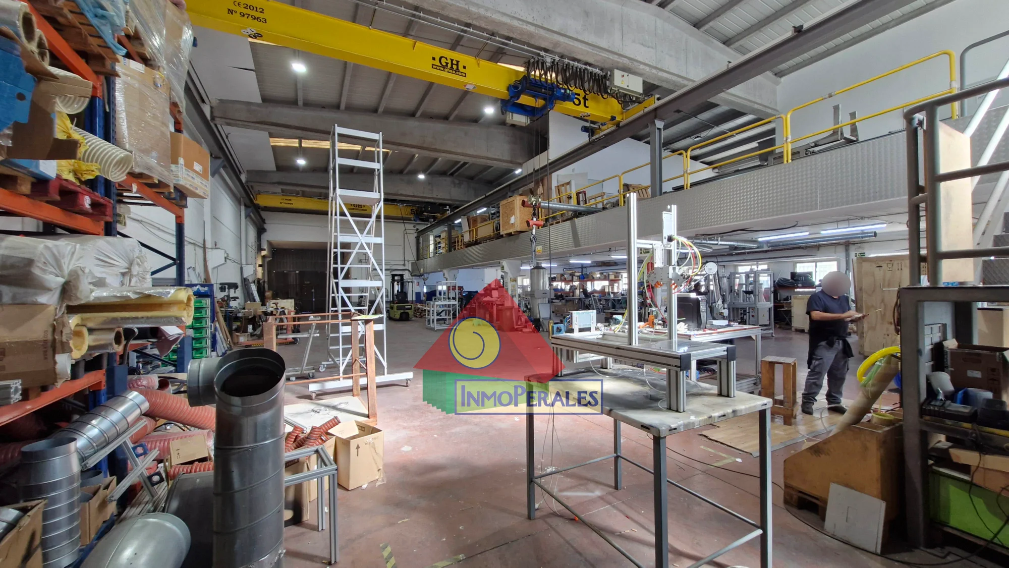 Nave industrial en Las Monjas, 1.290 m²