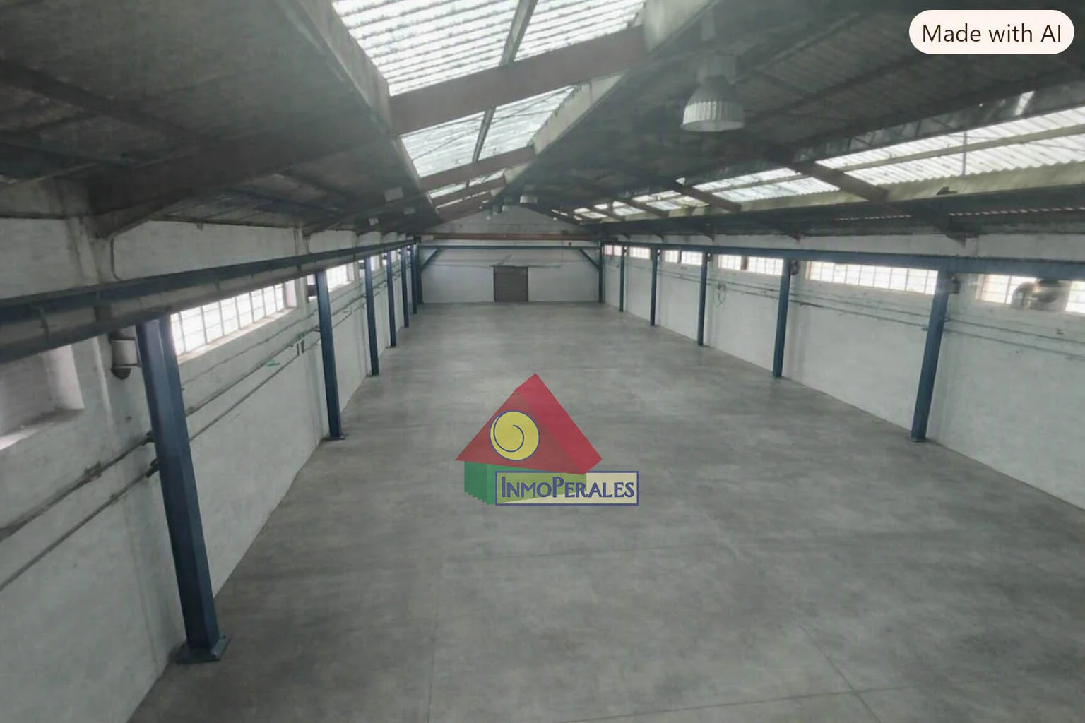 Nave industrial de 625 m² en El Palomo