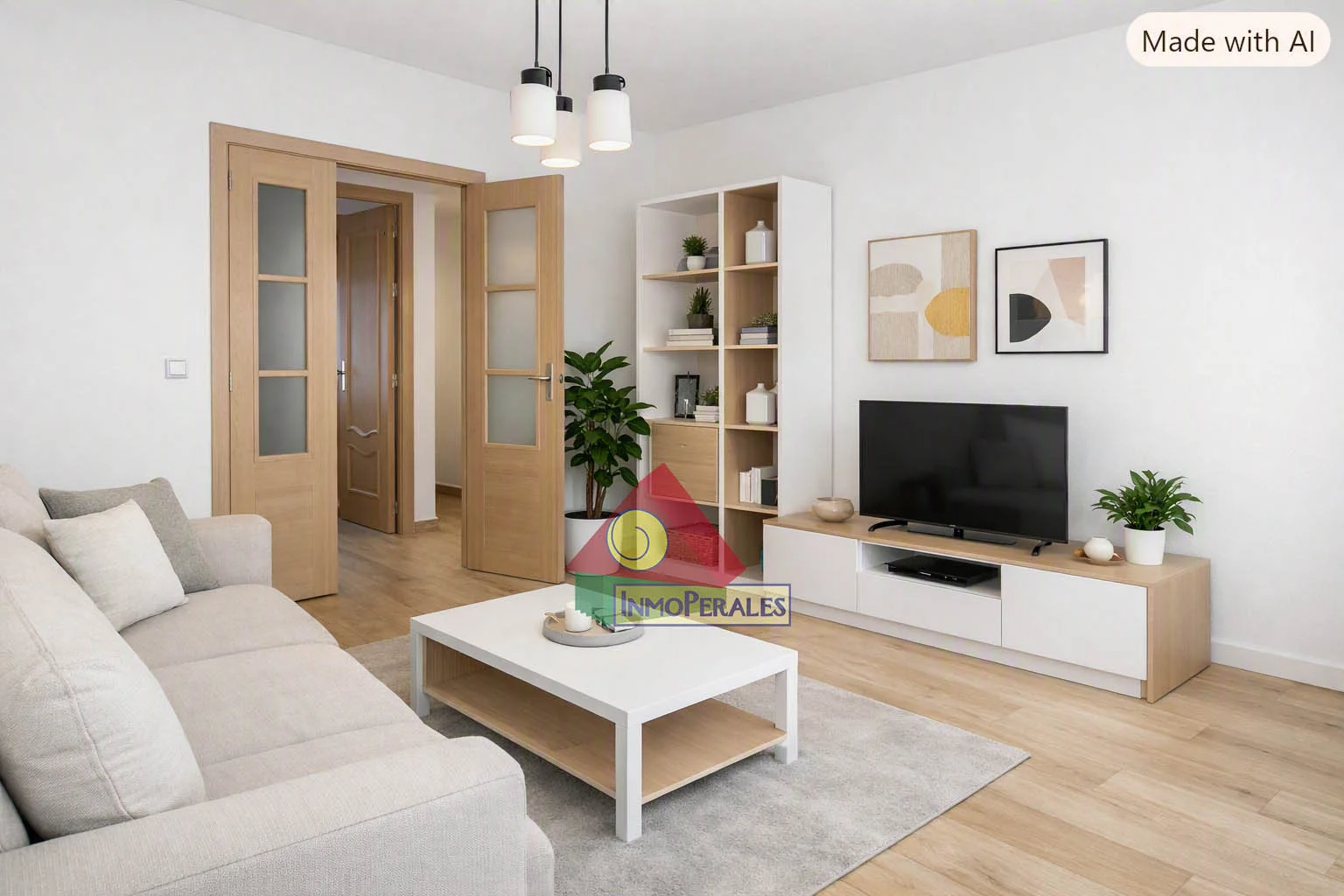 Tenanted Villaverde flat, three bedrooms