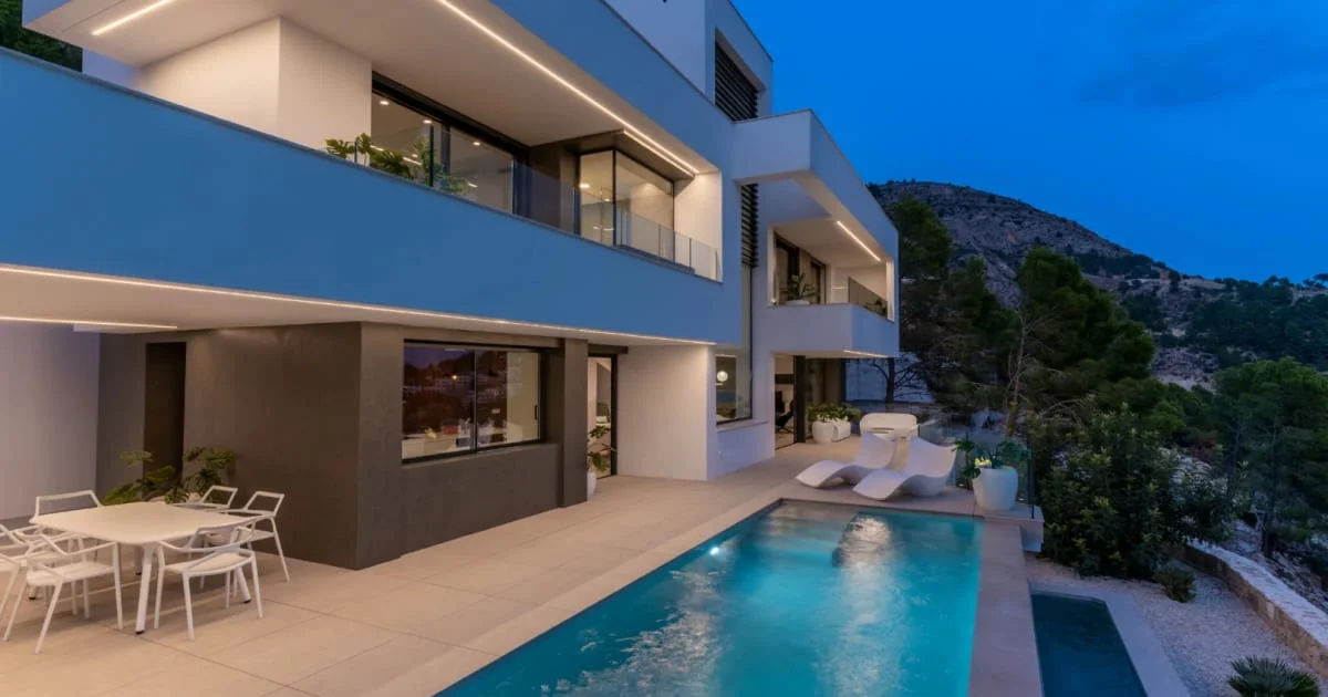 New Altea villa, 467 m², sea views