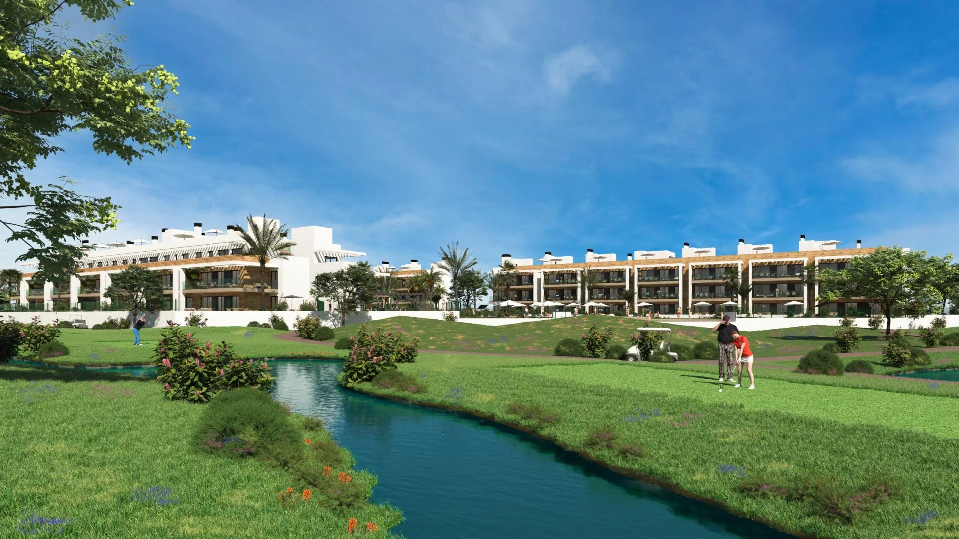 Adosado de obra nueva en Serena Golf, 83 m²