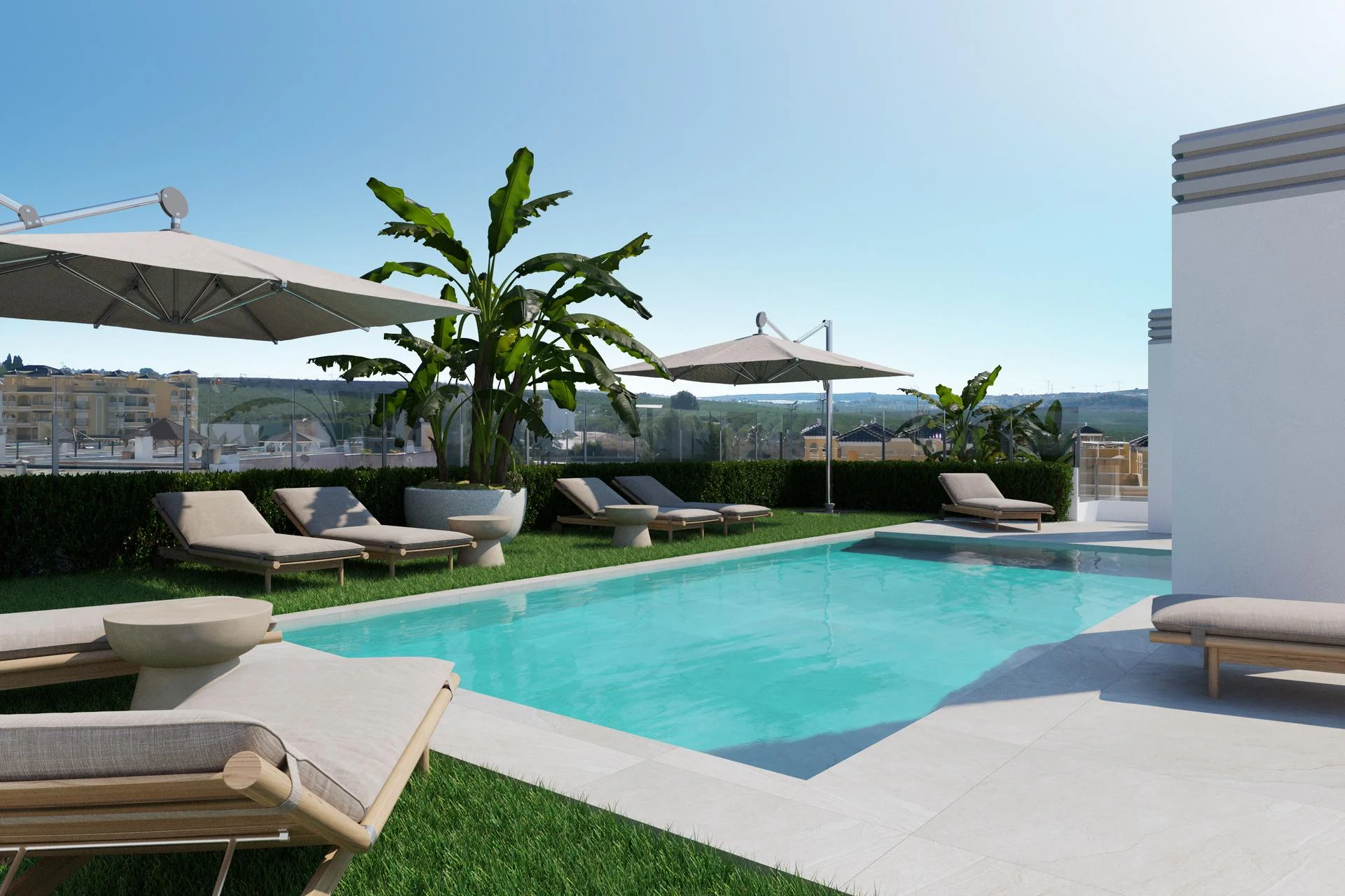 New two-bedroom apartment in Algorfa
