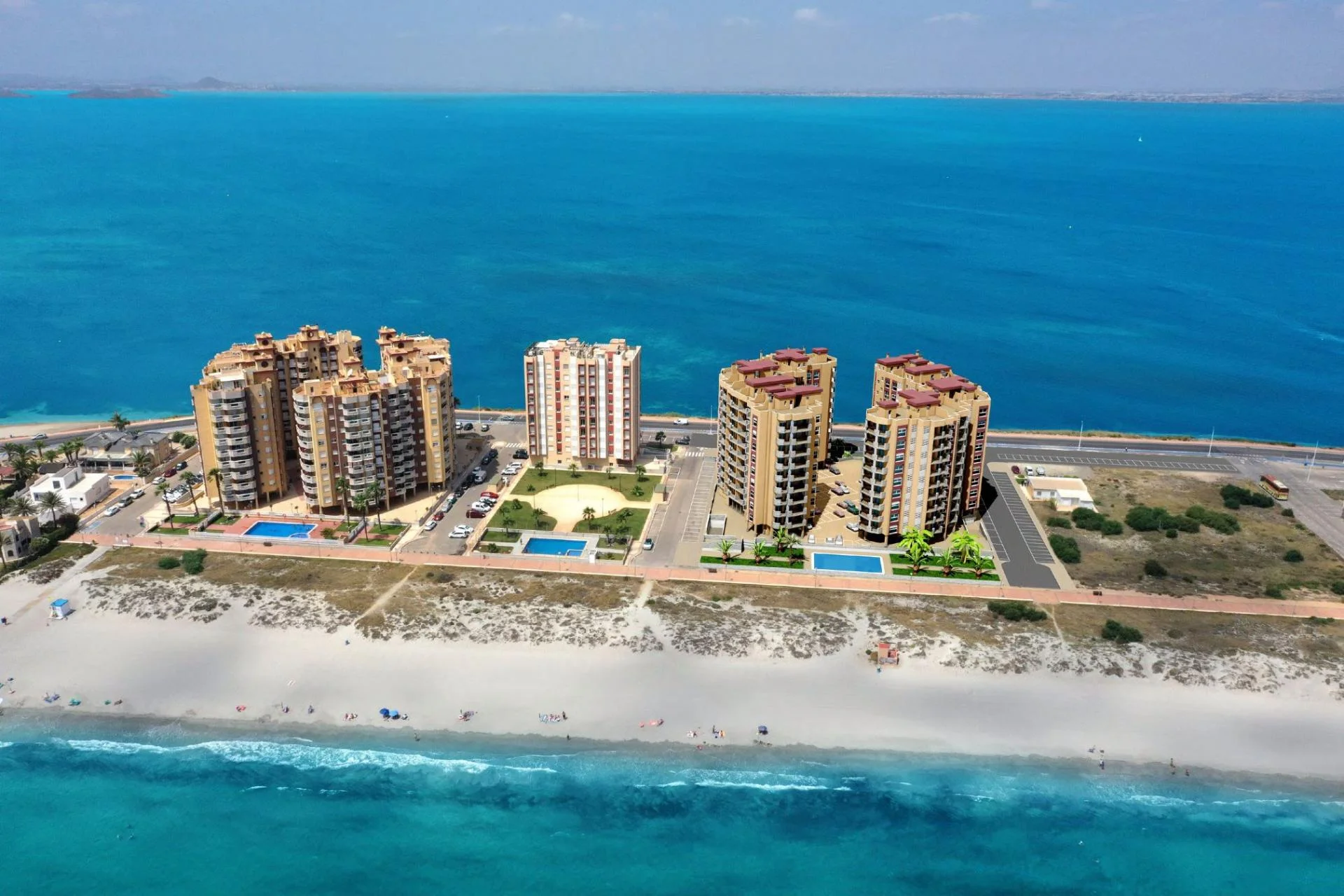 New two-bedroom apartment with sea views