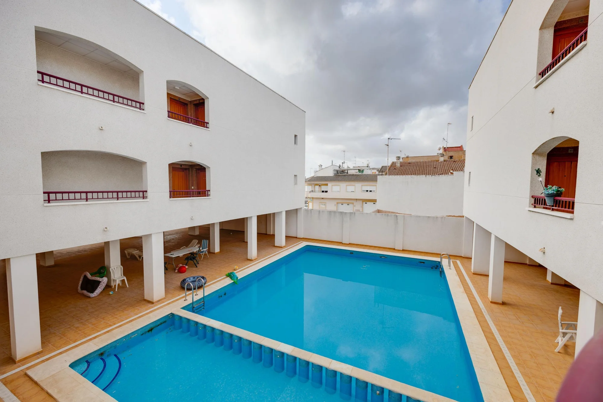New one-bedroom apartment with terrace