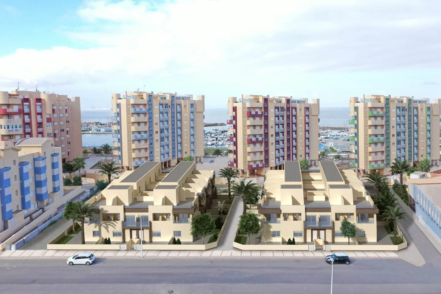 Vivienda nueva frente al mar en La Manga, 97 m²