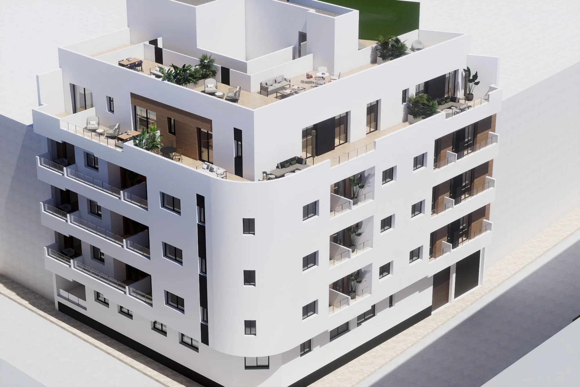 Ático nuevo en Torrevieja, 1 dormitorio