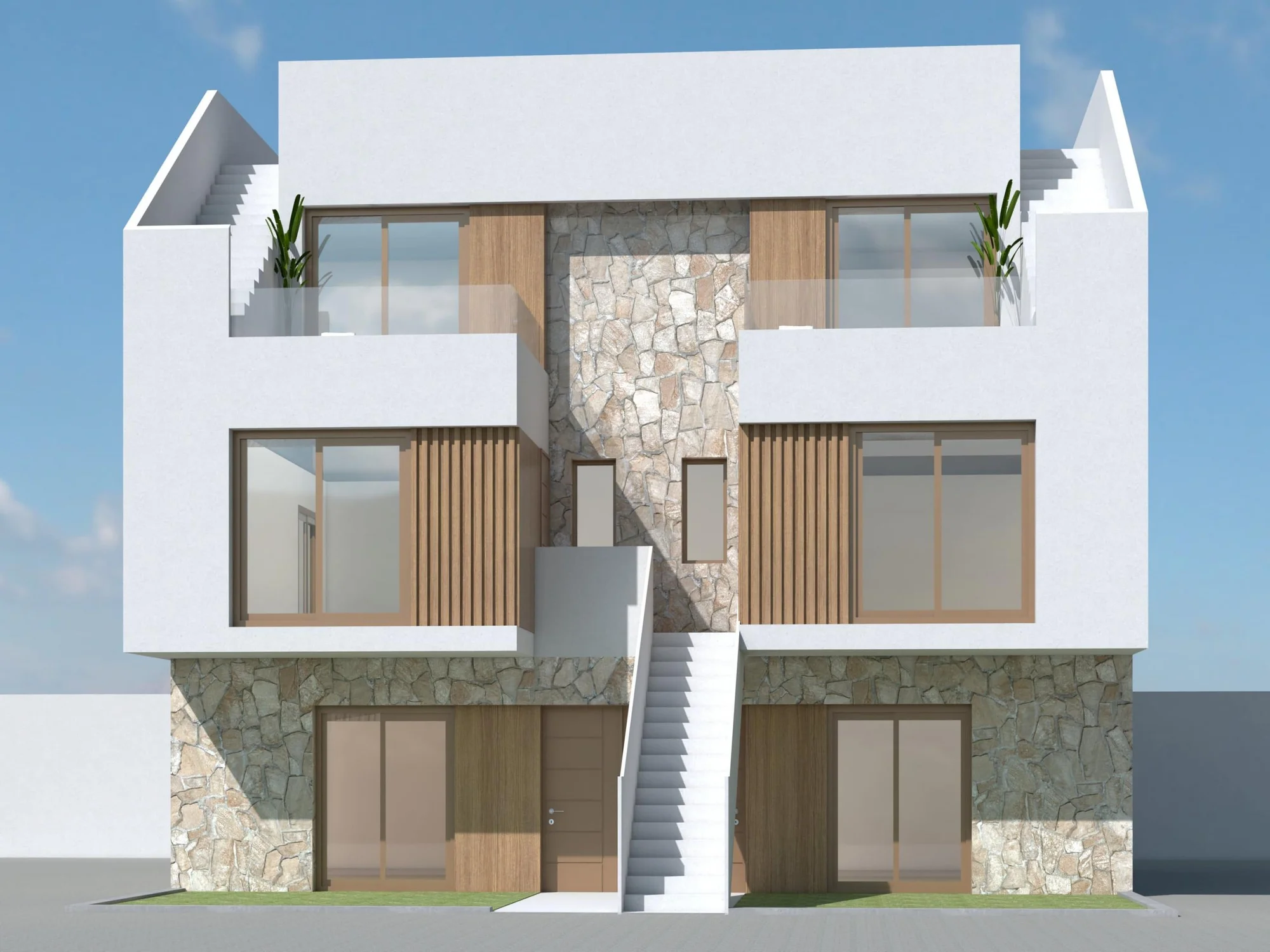 Bungalow nuevo en planta baja, 2 dormitorios