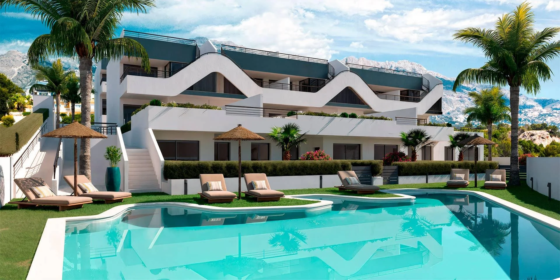 New-build two-bedroom bungalow in Alfaz