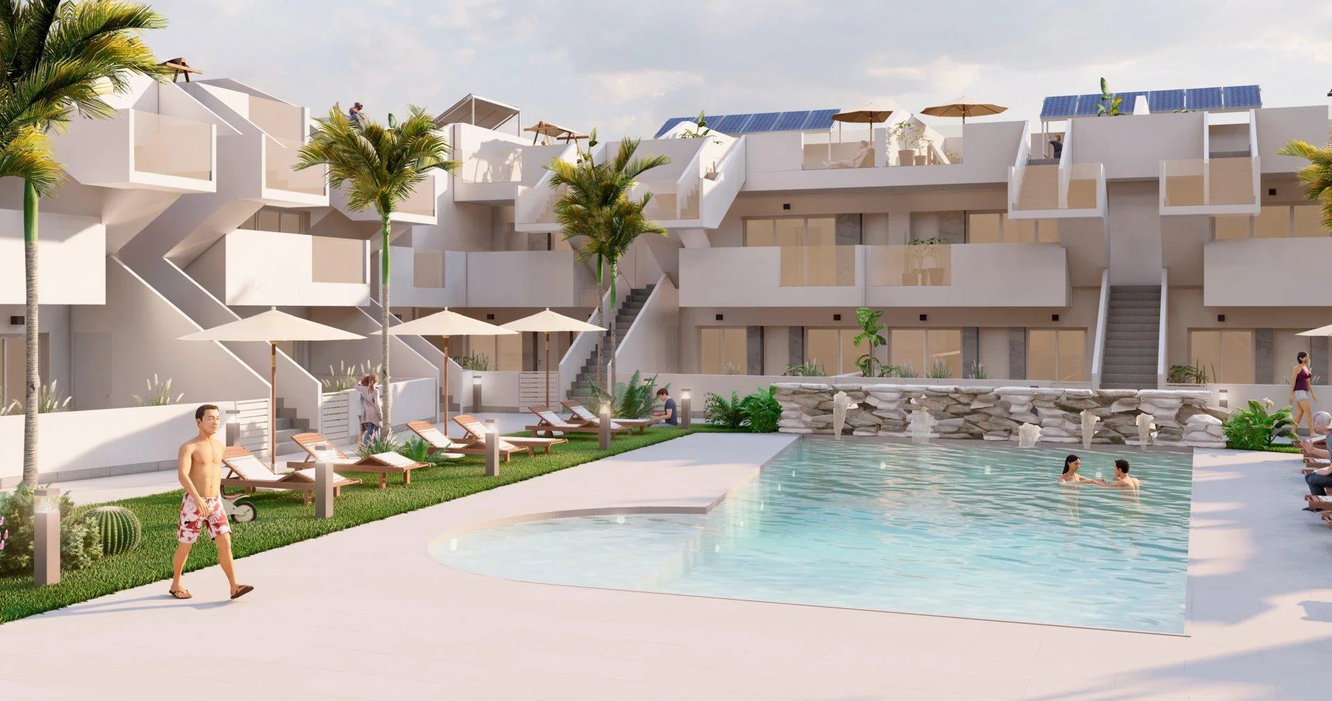 New Roldán bungalow, 82 m²