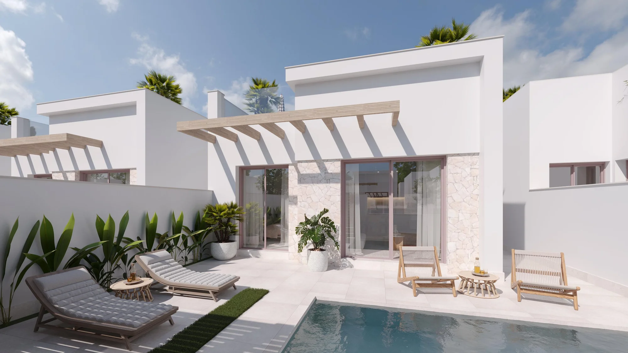 New villa in Roldán, private pool