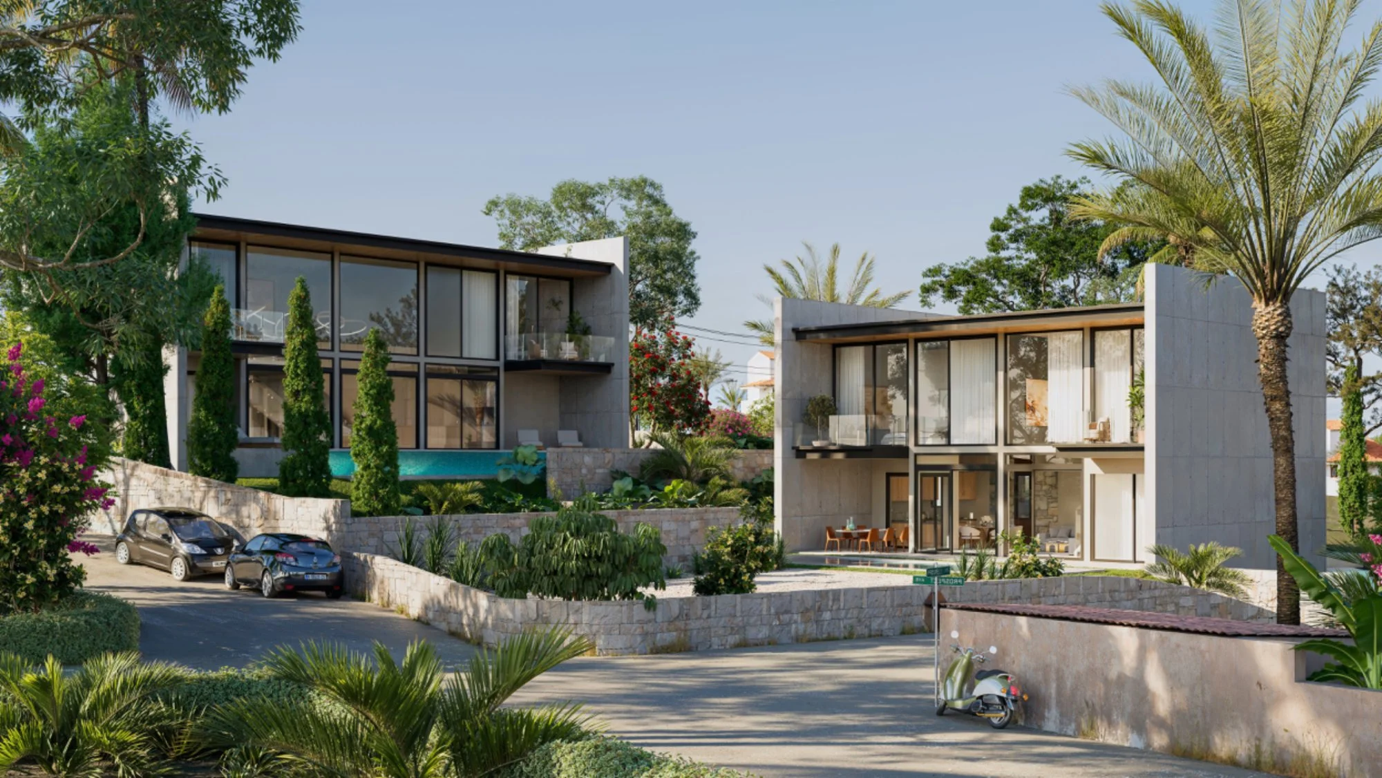 Villa de nueva construcción en Calpe con vistas al mar