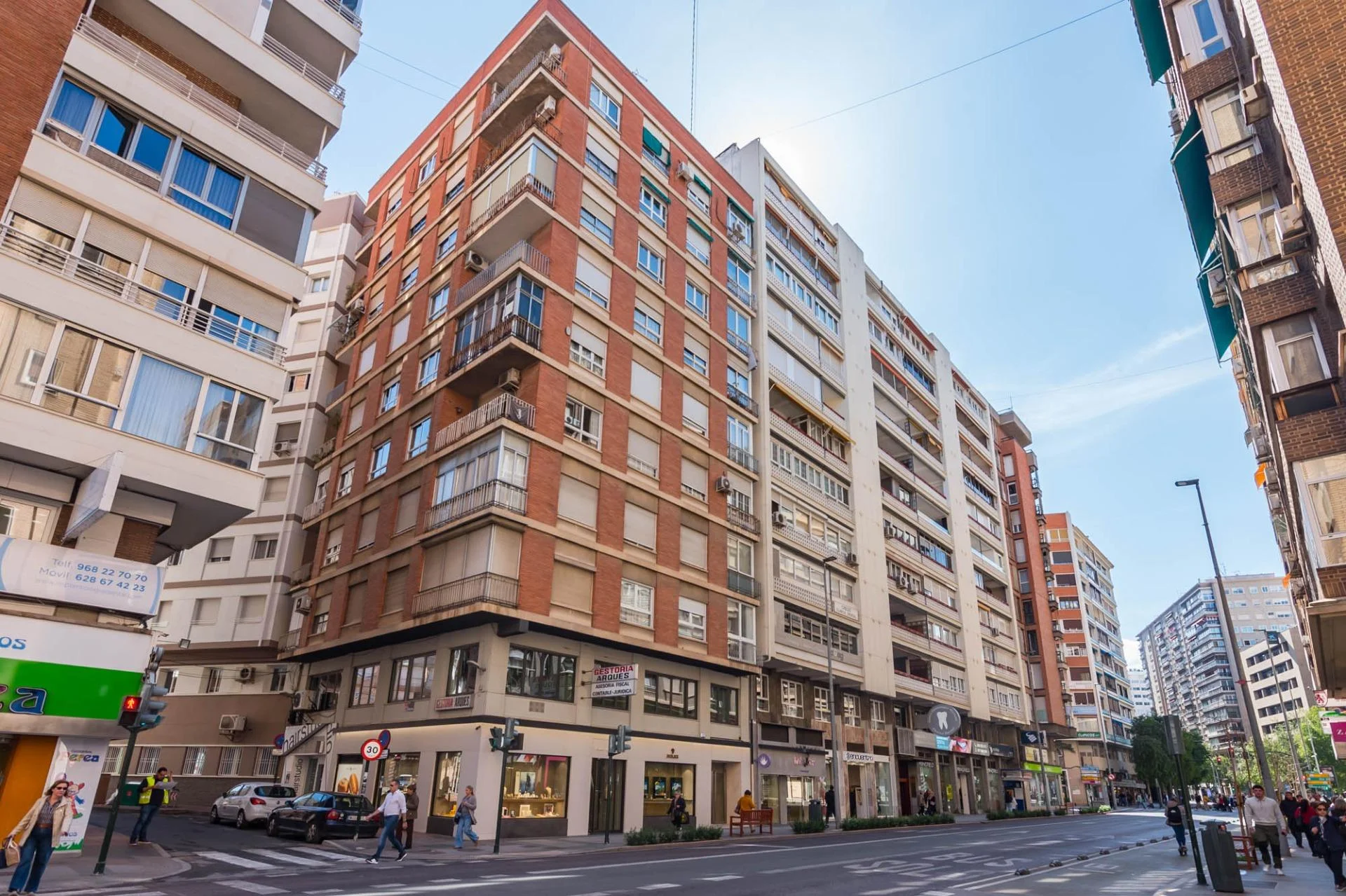 Piso céntrico en Murcia, cuatro dormitorios