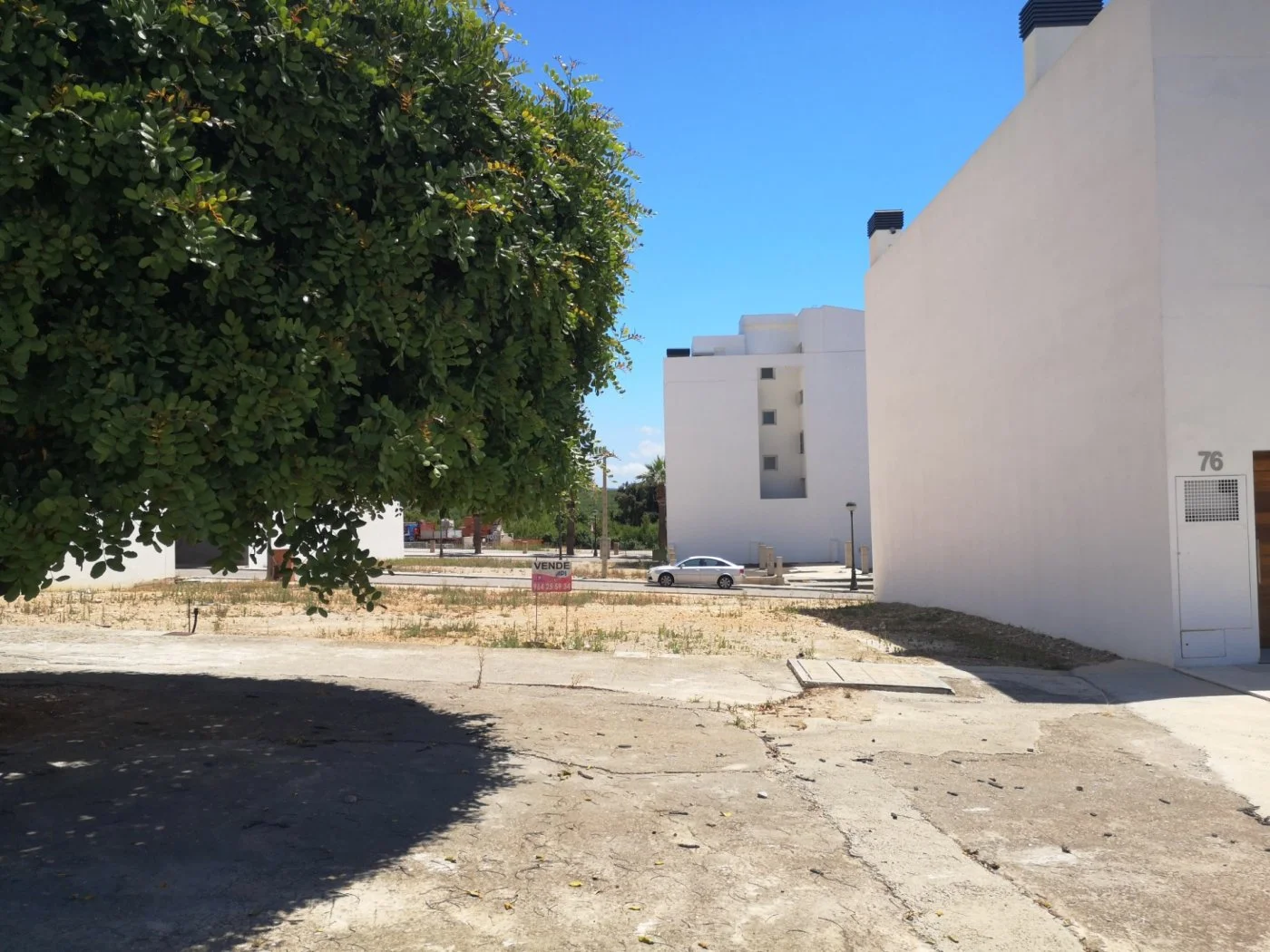 Solar con doble fachada