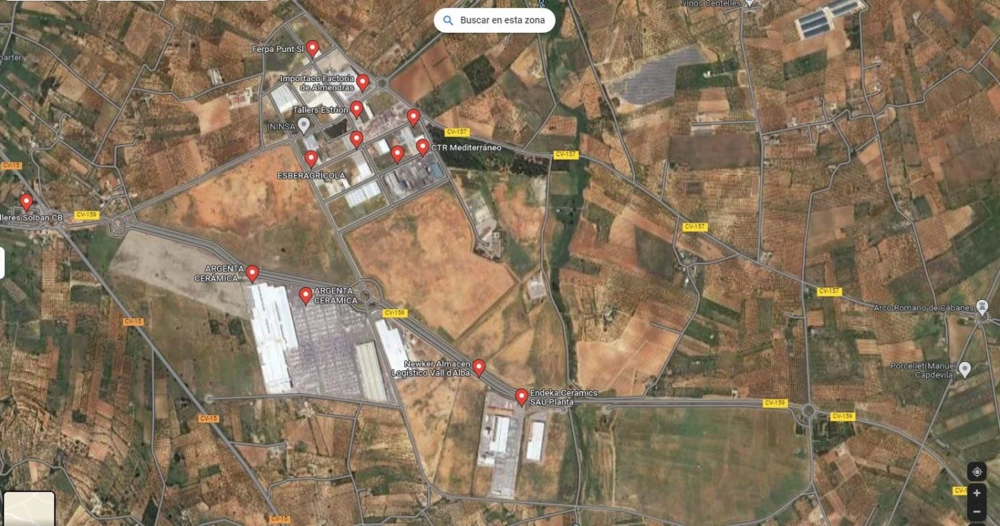 Gran parcela industrial cerca de Castellón