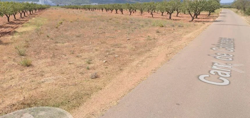 Flat dryland plot in Vilafames