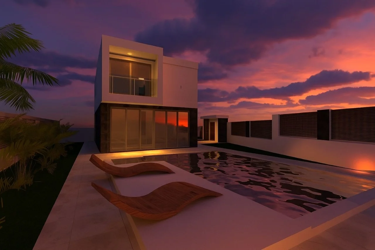 New 4-bed villa with private pool, Villaverde