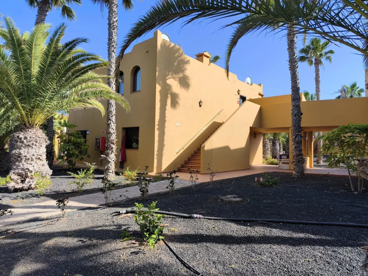 Piso bajo con terraza en Corralejo
