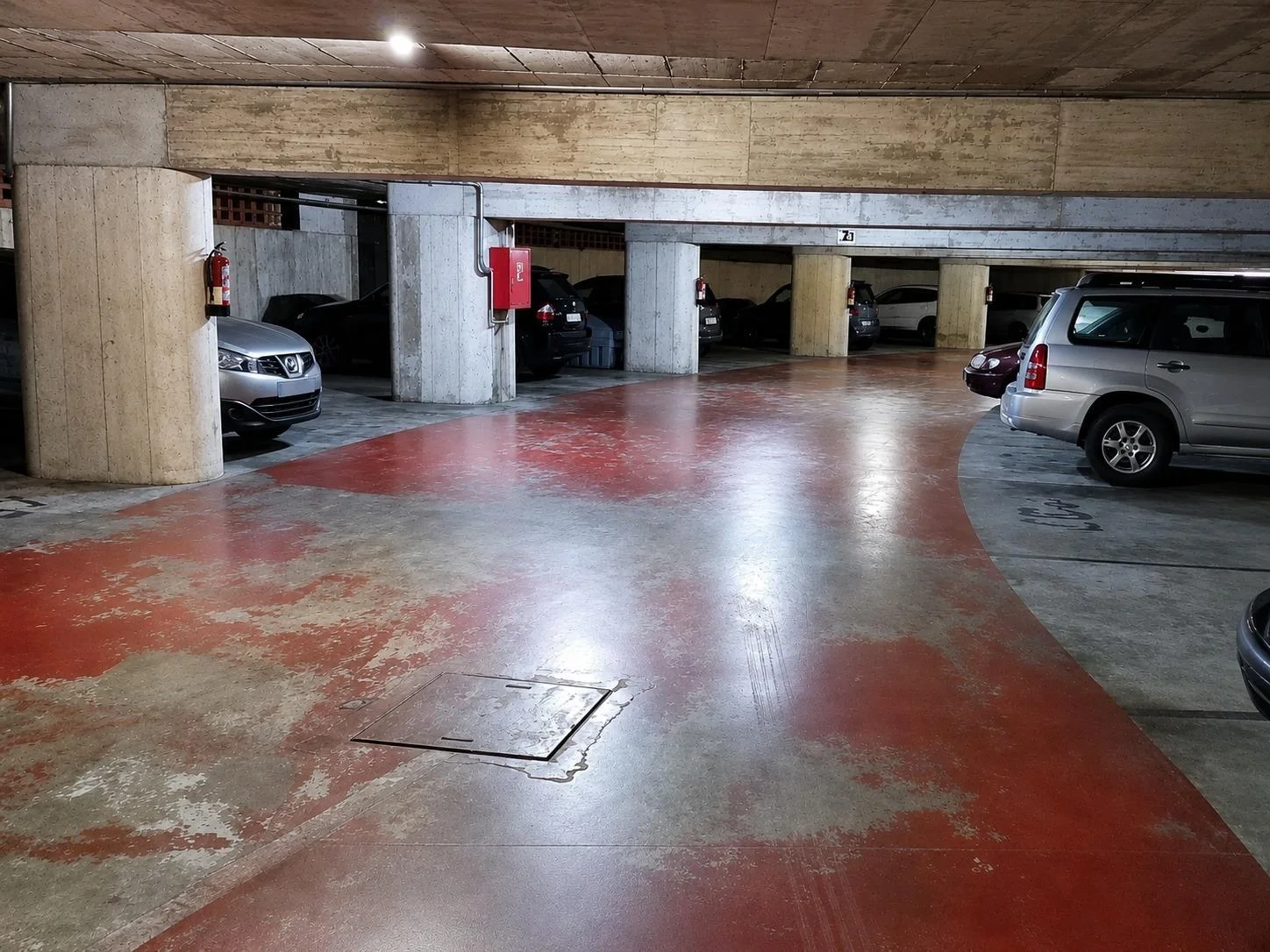 Lote de parking barcelonés con 11 plazas