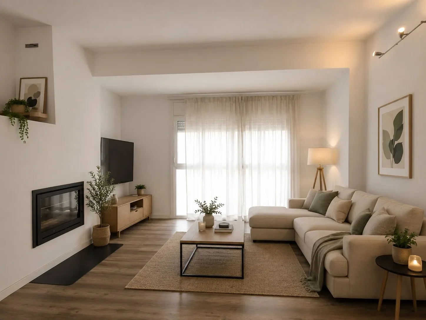 Central Sentmenat flat, four bedrooms