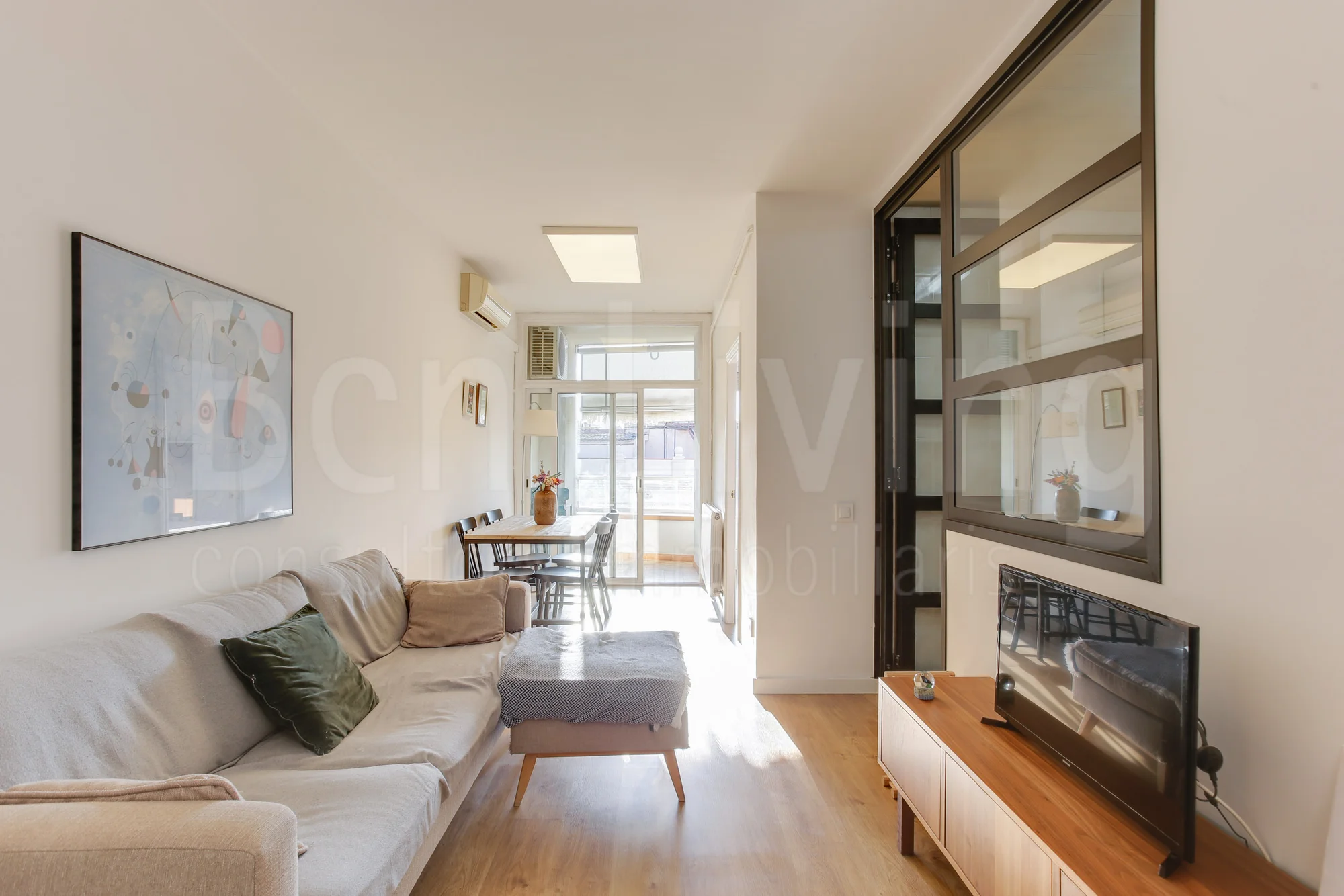 Reformed Fort Pienc flat, 3 bedrooms