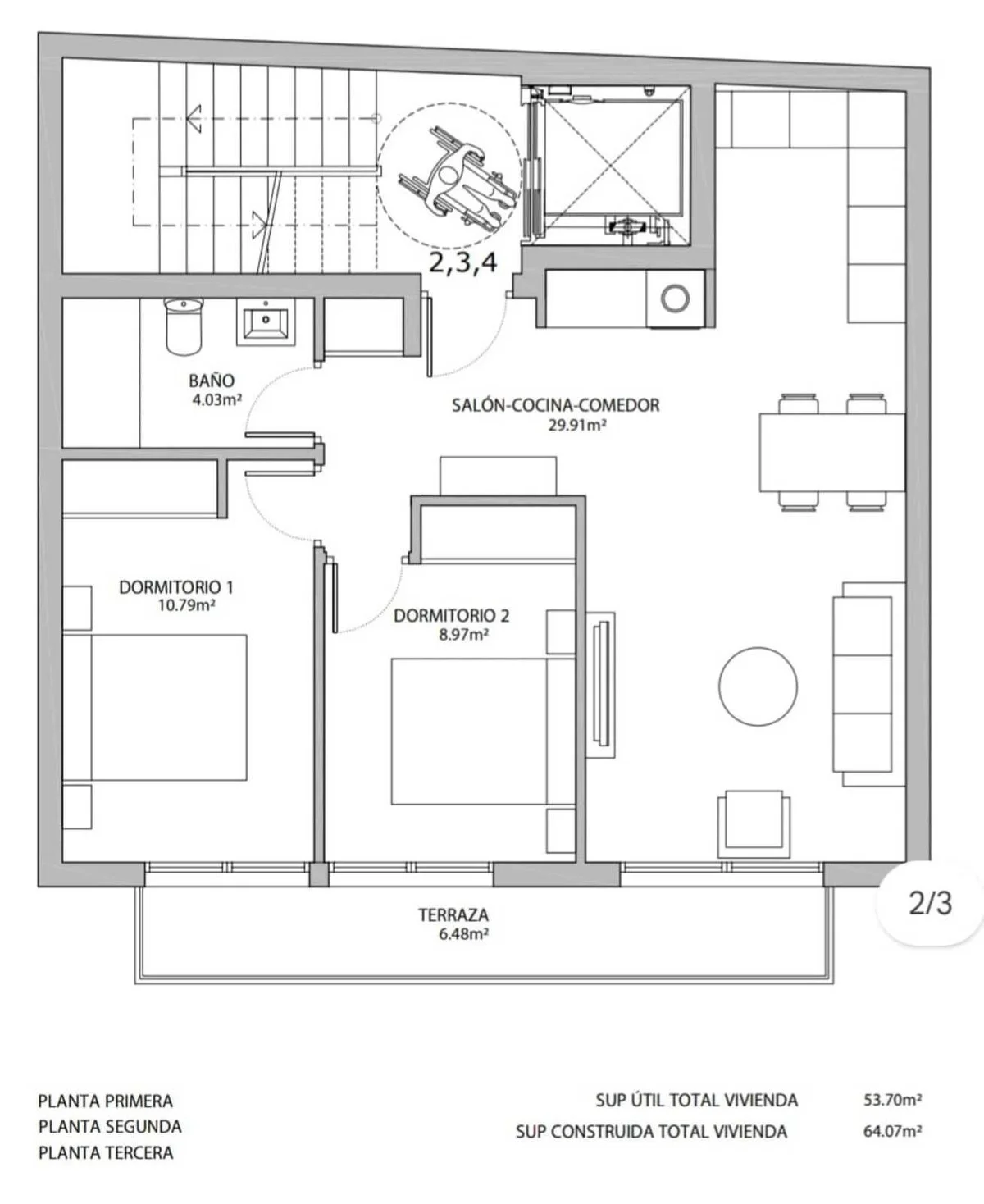 Off-plan Fuengirola apartment, 2 bedrooms