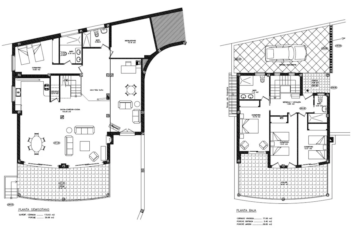 Contemporary villa near beach, 4 bedrooms