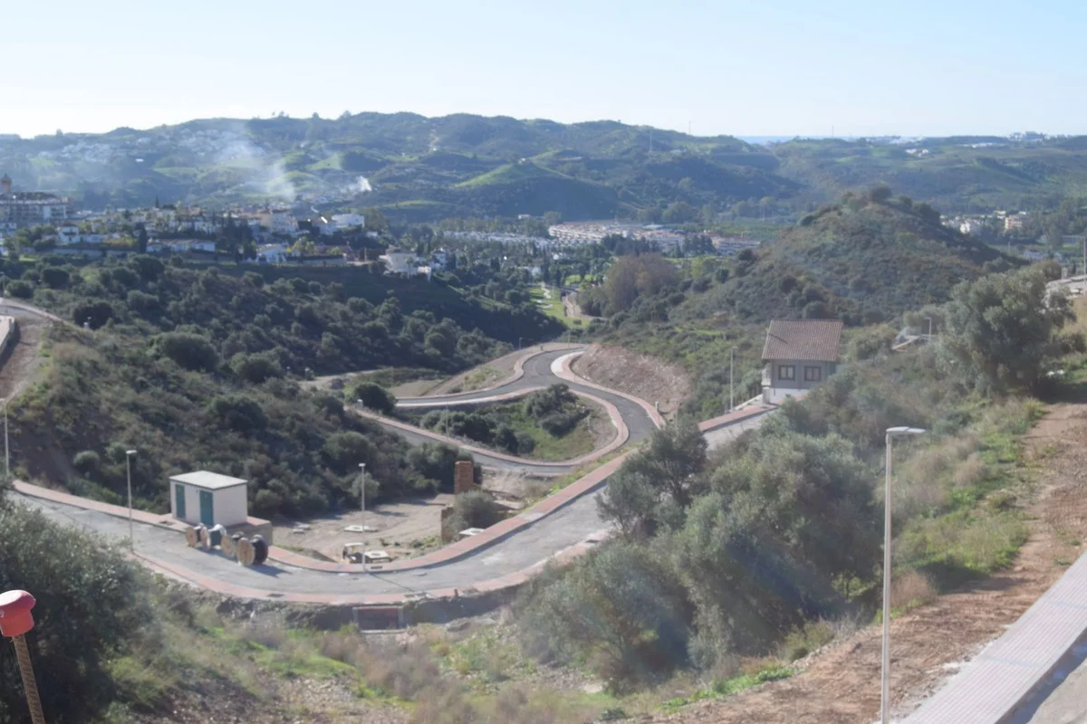 Mijas Golf plot, panoramic sea views