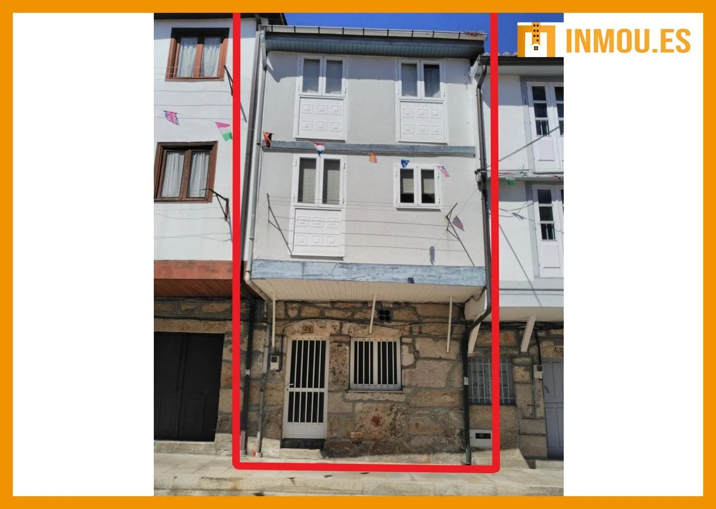 Casa adosada para reformar en Celanova, 101 m²