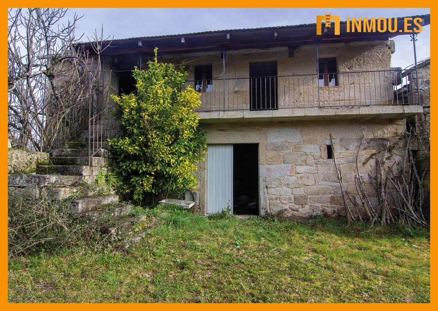 Stone townhouse in O Irixo, 134 m²