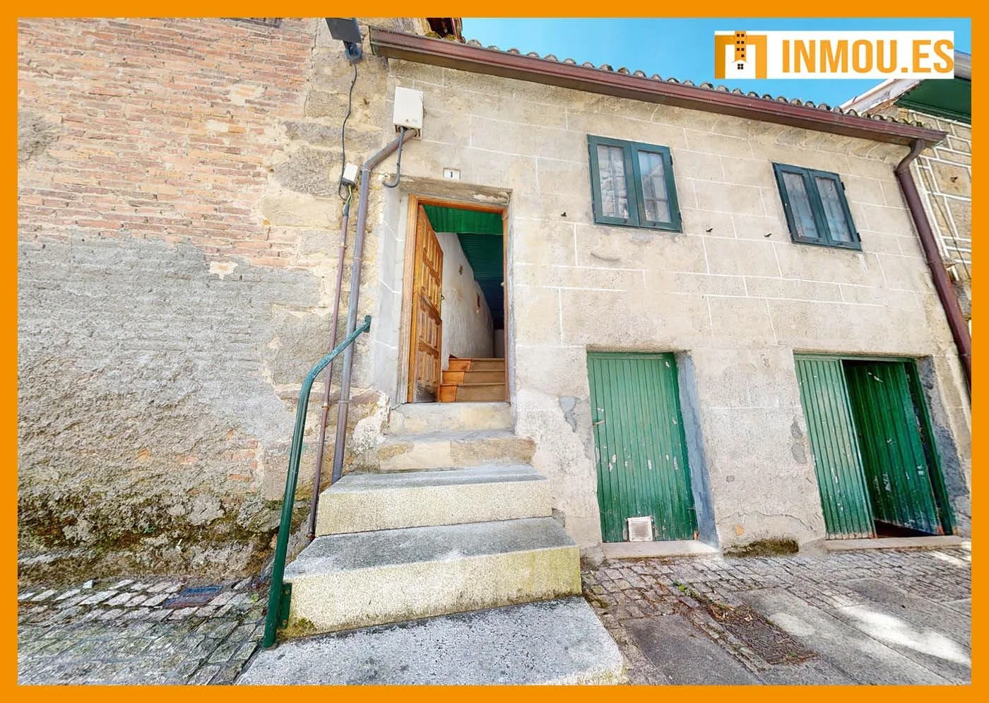 Casa para reformar con cinco fincas rústicas