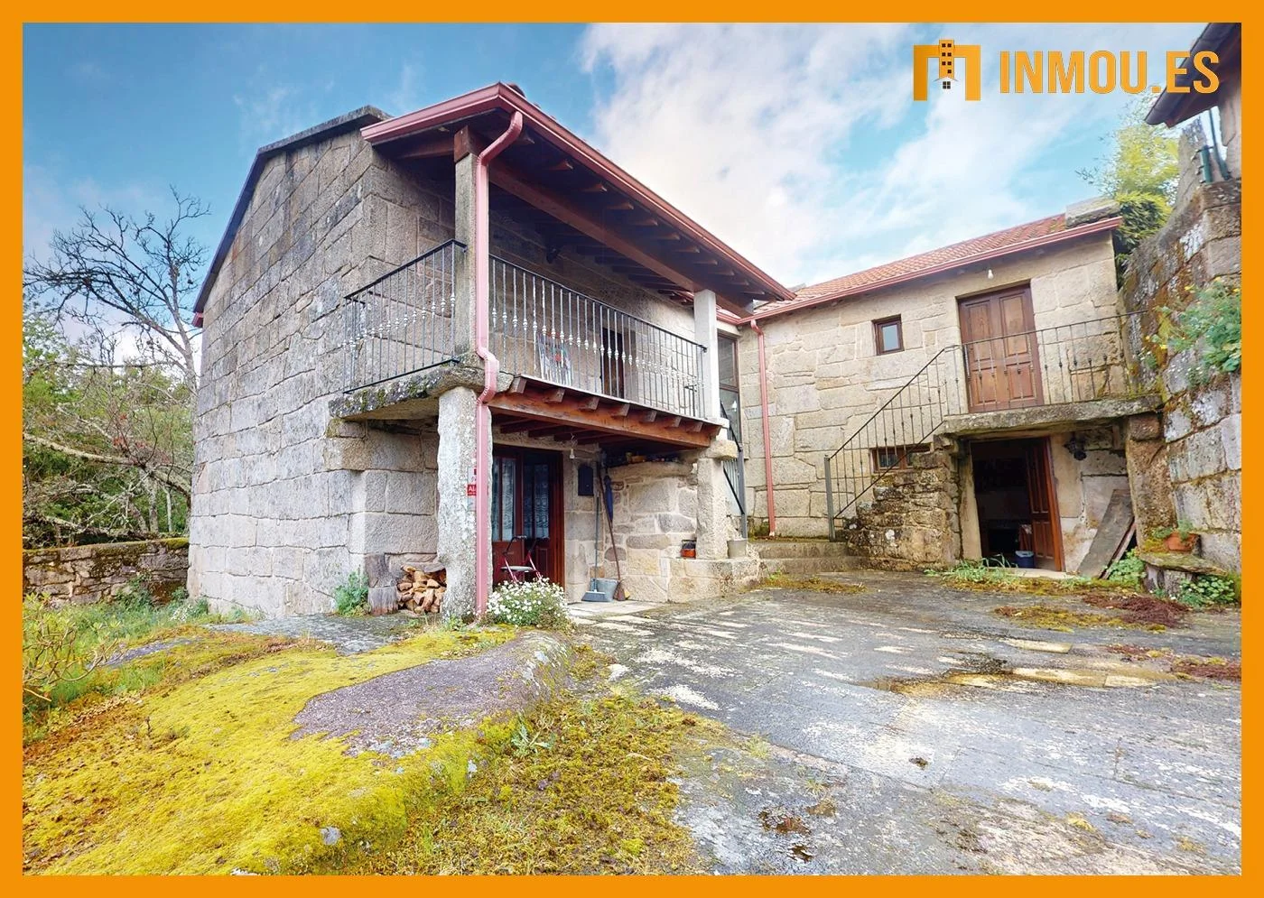 Casa en Vilamarín con jardín y 3 habitaciones