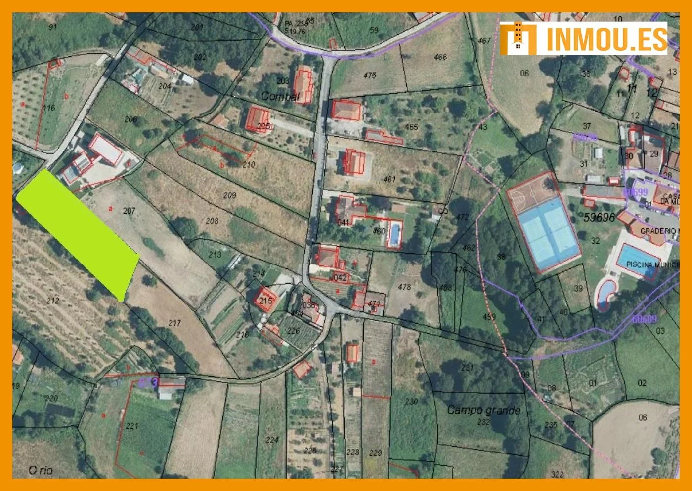 Solar rural cerca del Areal, Celanova