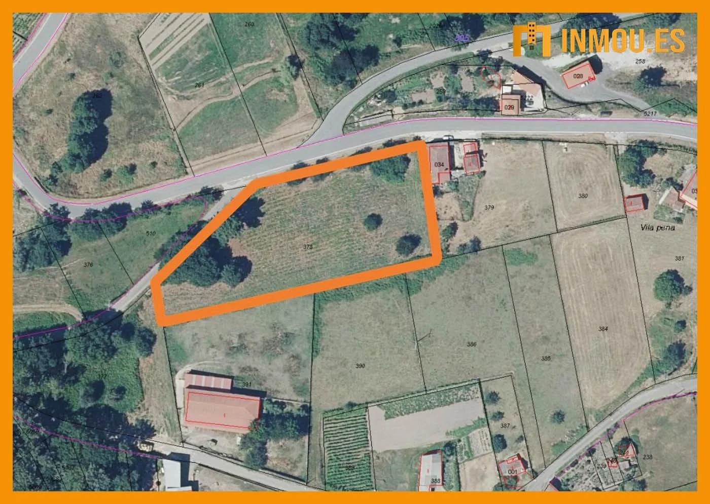 Terreno urbanizable en Celanova, 4.962 m²