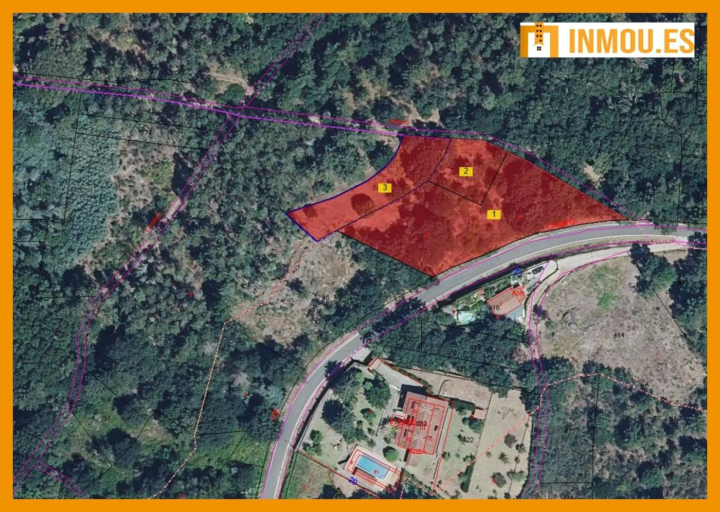 Developable land in Melias, 3,208 m²