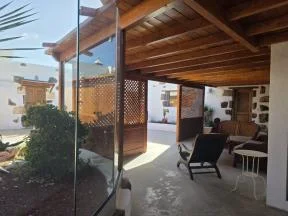 Restored Yaiza house with mountain views