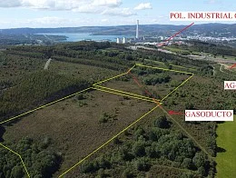 Large rural plot near Pontes