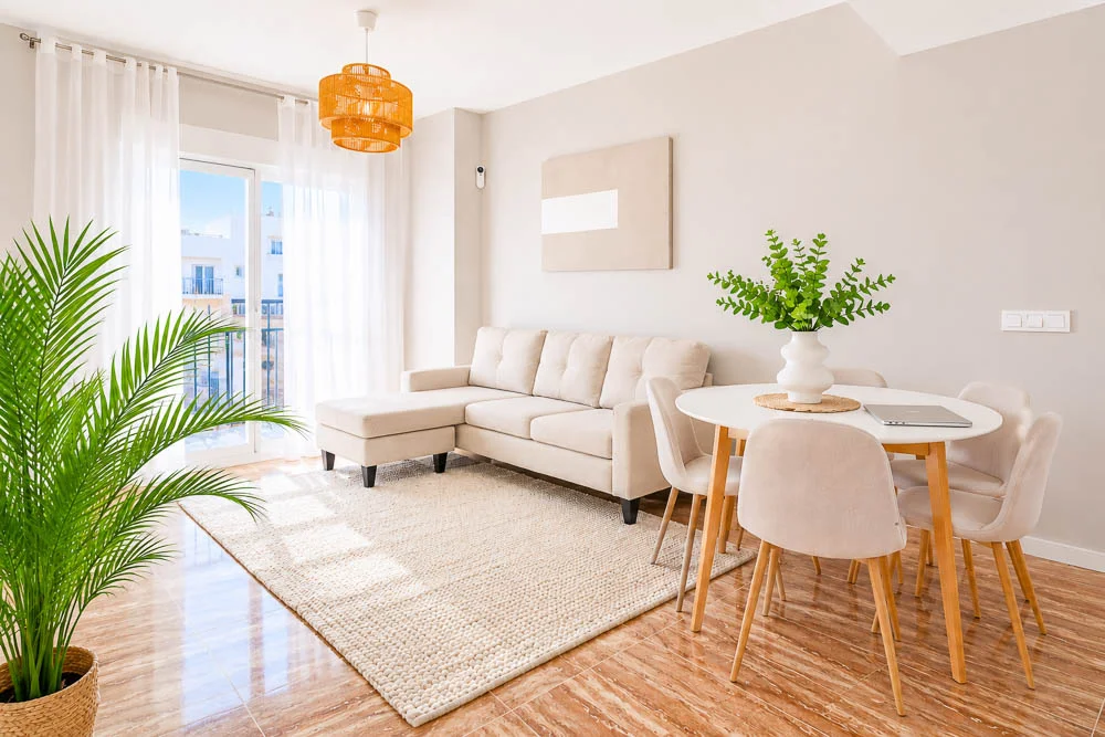 Reformed three-bedroom flat in Garrucha