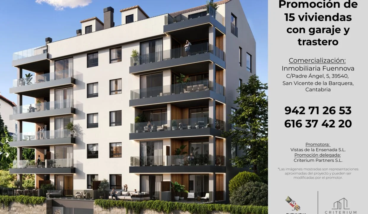 New four-bedroom apartment with terrace